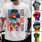 best dad ever custom marvel fist building blocks t shirt gift 1.jpg