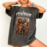 custom poodle dog graphic oversized t shirt dress for women 1.png