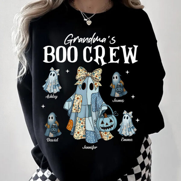 grandmas boo crew halloween ghost patchwork sweatshirt for women 1.jpg
