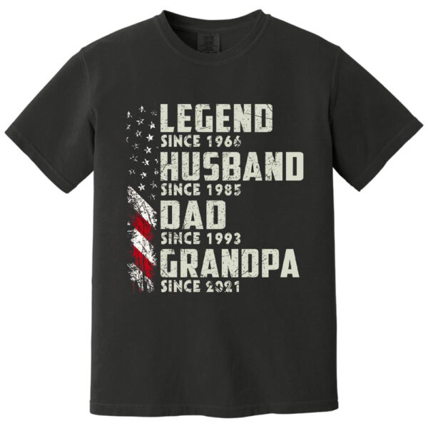 legend husband dad grandpa since 1966 vintage american flag shirt 1.jpg