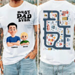 personalized best dad ever shirt custom cartoon dad and son tee 1.jpg
