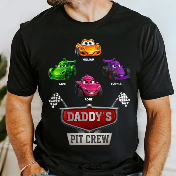 personalized daddy pit crew racing cars custom name t shirt 1.jpg