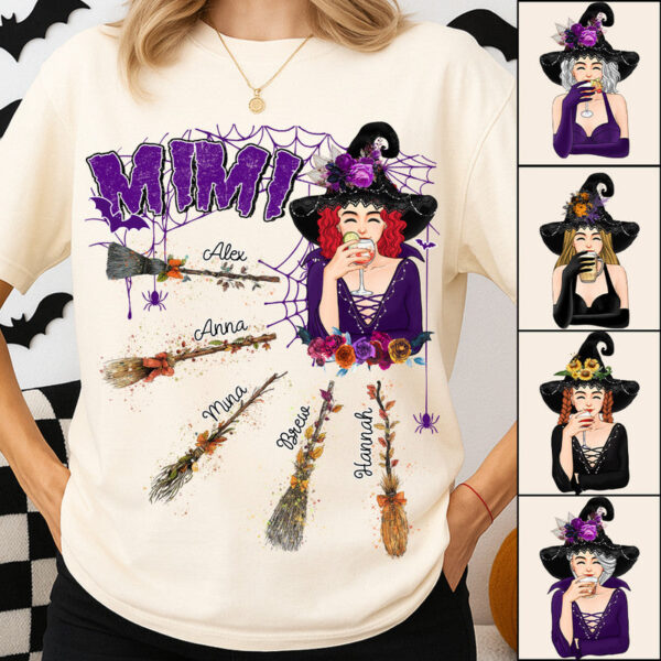 personalized witch broomstick t shirt custom halloween shirt gift 1.jpg