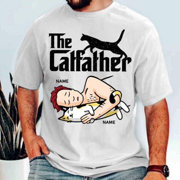 the catfather personalized t shirt custom name gift for cat lovers 1.jpg