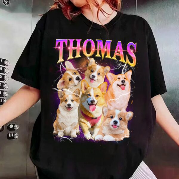 thomas cute corgi dogs graphic tee shirt for dog lovers adults 1.jpg