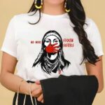 No More Stolen Sisters T Shirt MMIW Awareness Red Hand Graphic Tee Unisex Cotton Shirt.jpg