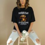 My Mind Is A Dangerous Place T Shirt Funny Monkey Graphic Tee Humorous Party Shirt Unisex Cotton Top.jpg
