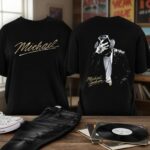 Michael Jackson The King of Pop T Shirt Iconic Dance Pose Signature Graphic Tee Premium 100 Cotton MJ Fan Top Made in USA.jpg