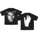 MJ Vintage Pop Music Graphic T Shirt Classic King of Pop Retro Tee Premium 100 Cotton 80s Music Icon Top Made in USA.jpg