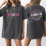 Mama Tour It Rocks Me T Shirt Retro Music Mom Graphic Tee Unisex Cotton Shirt.jpg