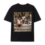 Mom Vibes Vintage T Shirt Retro 90s Nostalgia Motherhood Graphic Tee Unisex Cotton Shirt.jpg