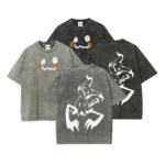 Japanese Pocket Monsters Washed T Shirt.png