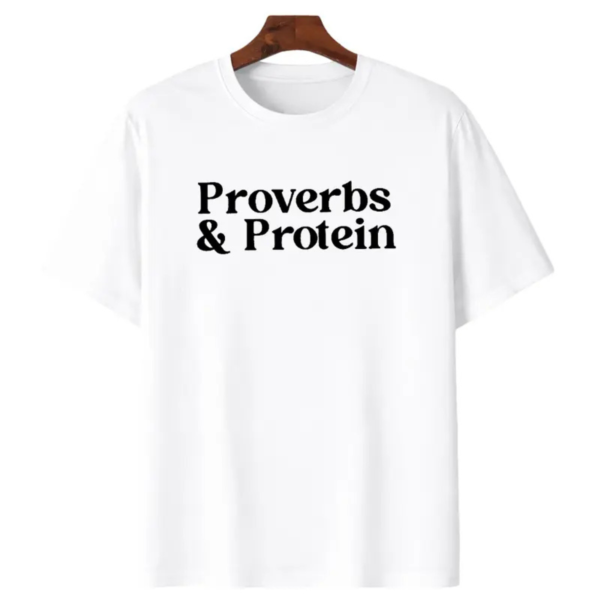 Minimalist Proverbs Protein MAPTEES Shirt.png