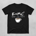 Einstein Coffee Formula Graphic Tee 1