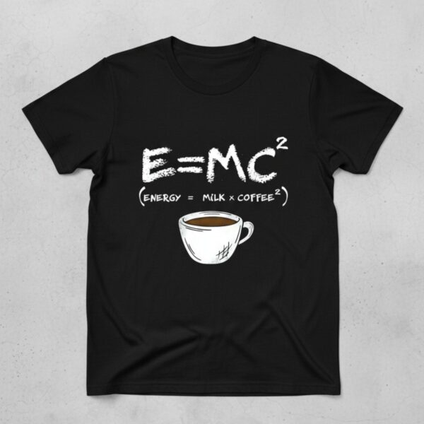 Einstein Coffee Formula Graphic Tee