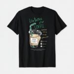 Life Begins After Coffee Graphic Tee 1